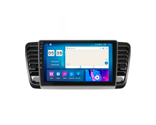 Штатная магнитола Lesko для Subaru Outback III 2003-2006 экран 9" 4/64Gb CarPlay 4G Wi-Fi GPS Prime