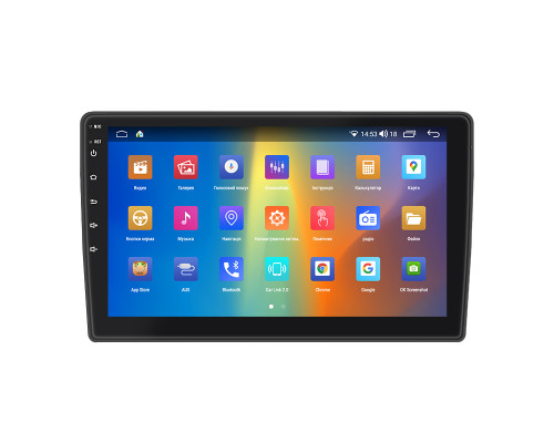 Штатная магнитола Lesko для Ford C-MAX I Рестайлинг 2007-2010 экран 9" 2/32Gb CarPlay 4G Wi-Fi GPS Prime