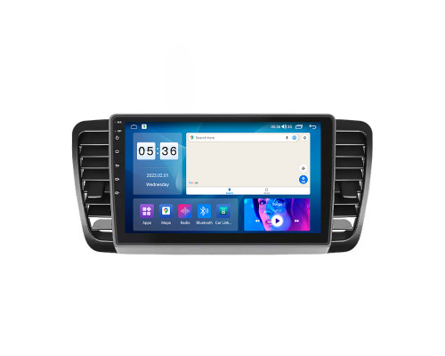 Штатная магнитола Lesko для Subaru Outback III Рестайлинг 2006-2009 экран 9" 2/32Gb CarPlay 4G Wi-Fi GPS Prime