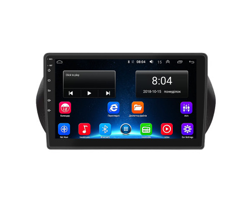 Штатная магнитола Lesko для Fiat Qubo I Рестайлинг 2016-2019 экран 10" 2/32Gb Wi-Fi GPS Base