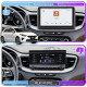 Штатная магнитола Lesko для Kia Ceed III 2018-2021 экран 10" 4/64 QLED CarPlay 4G Wi-Fi GPS 360 Prime