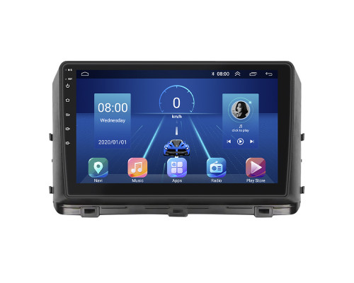 Штатная магнитола Lesko для Kia Ceed III 2018-2021 экран 10" 2/32Gb 4G Wi-Fi GPS Top