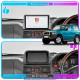 Штатная магнитола Lesko для Mitsubishi Pajero II Рестайлинг 1997-2004 экран 9" 4/64 QLED CarPlay 4G Wi-Fi GPS 360 Prime