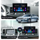 Штатная магнитола Lesko для Nissan Teana II Рестайлинг 2011-2014 экран 10" 2/32Gb Wi-Fi GPS Base