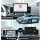 Штатная магнитола Lesko для Nissan Teana II Рестайлинг 2011-2014 экран 10" 4/64 QLED CarPlay 4G Wi-Fi GPS 360 Prime