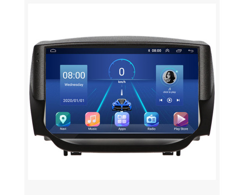 Штатная магнитола Lesko для Ford EcoSport I 2014-2018 экран 9" 2/32Gb 4G Wi-Fi GPS Top