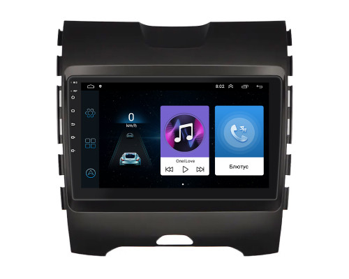 Штатная магнитола Lesko для Ford Edge II 2015-2018 экран 9" 1/16Gb Wi-Fi GPS Base