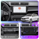 Штатная магнитола Lesko для Skoda Fabia III Рестайлинг 2018-2021 экран 9" 4/64 QLED CarPlay 4G Wi-Fi GPS 360 Prime
