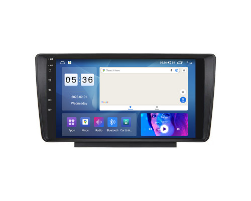 Штатная магнитола Lesko для Skoda Octavia II (A5) ver 2 2004-2013 экран 9" 2/32Gb CarPlay 4G Wi-Fi GPS Prime