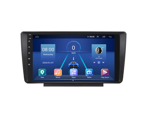 Штатная магнитола Lesko для Skoda Octavia II (A5) ver 2 2004-2013 экран 9" 6/128Gb 4G Wi-Fi GPS Top