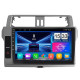 Штатная магнитола Lesko для Toyota Land Cruiser Prado 150 Series Рестайлинг 1 2013-2017 экран 10" 1/16Gb Wi-Fi GPS Base