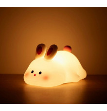 Нічник силіконовий Лежачий кролик (K-1153)