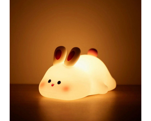 Нічник силіконовий Лежачий кролик (K-1153)