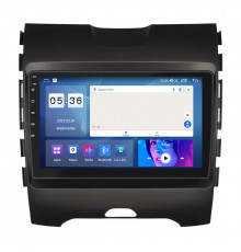 Штатная магнитола Lesko для Ford Edge II 2015-2018 экран 9" 2/32Gb CarPlay 4G Wi-Fi GPS Prime