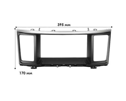 Переходной штатный комплект с проводкой Nissan Pathfinder (R52) 2013+ 9" (1234-297) + canbus
