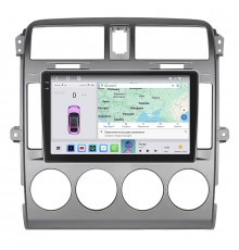Штатная магнитола Lesko для Kia Carnival I Рестайлинг 2002-2006 экран 9" 4/64 QLED CarPlay 4G Wi-Fi GPS 360 Prime