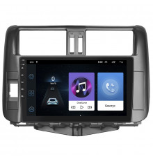 Штатная магнитола Lesko для Toyota Land Cruiser Prado 150 Series 2009-2013 экран 9" 1/16Gb Wi-Fi GPS Base