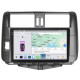 Штатная магнитола Lesko для Toyota Land Cruiser Prado 150 Series 2009-2013 экран 9" 4/64 QLED CarPlay 4G Wi-Fi GPS 360 Prime