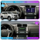Штатная магнитола Lesko для Toyota Land Cruiser Prado 150 Series 2009-2013 экран 9" 6/128Gb 4G Wi-Fi GPS Top