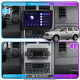 Штатная магнитола Lesko для Dodge Durango II 2003-2006 экран 10" 2/32Gb CarPlay 4G Wi-Fi GPS Prime