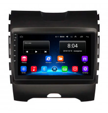 Штатная магнитола Lesko для Ford Edge II Рестайлинг 2018-н.в. экран 9" 2/32Gb Wi-Fi GPS Base