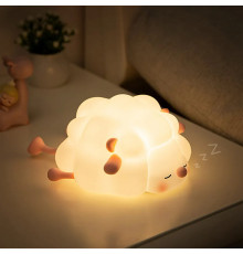 Нічник силіконовий Лежача спляча вівця (K-1156)