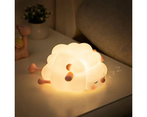 Нічник силіконовий Лежача спляча вівця (K-1156)