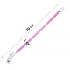 Светодиодный LED ошейник L-18 USB светящийся водоотталкивающий для собак и котов  Pink L
