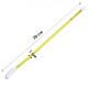 Светодиодный LED ошейник L-18 USB светящийся водоотталкивающий для собак и котов  Yellow L
