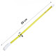 Светодиодный LED ошейник L-18 USB светящийся водоотталкивающий для собак и котов  Yellow M