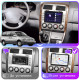 Штатная магнитола Lesko для Kia Carnival I Рестайлинг 2002-2006 экран 9" 4/32Gb 4G Wi-Fi GPS Top