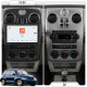 Штатная магнитола Lesko для Chrysler PT Cruiser 2000-2010 экран 9" 4/64 QLED CarPlay 4G Wi-Fi GPS 360 Prime