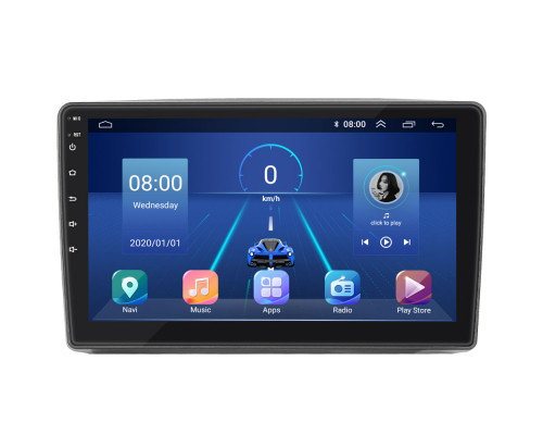 Штатная магнитола Lesko для Ford Escape I 2000-2004 экран 9" 2/32Gb Wi-Fi GPS Base