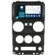 Штатная магнитола Lesko для Jeep Wrangler 2 doors 2007-2010 экран 9" 2/32Gb 4G Wi-Fi GPS Top