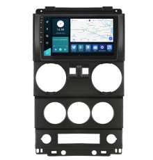 Штатная магнитола Lesko для Jeep Wrangler 2 doors 2007-2010 экран 9" 6/128Gb 4G Wi-Fi GPS Top