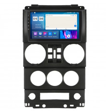 Штатная магнитола Lesko для Jeep Wrangler 4 doors 2007-2010 экран 9" 2/32Gb CarPlay 4G Wi-Fi GPS Prime