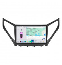 Штатная магнитола Lesko для Hyundai Grandeur V ver. 2 2014-2016 экран 9" 4/64 QLED CarPlay 4G Wi-Fi GPS 360 Prime