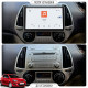 Штатная магнитола Lesko для Hyundai i20 I 2008-2012 экран 9" 4/64 QLED CarPlay 4G Wi-Fi GPS 360 Prime