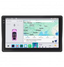 Штатная магнитола Lesko для Fiat Panda II 2003-2012 экран 9" 4/64 QLED CarPlay 4G Wi-Fi GPS 360 Prime