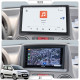 Штатная магнитола Lesko для Fiat Panda II 2003-2012 экран 9" 4/64 QLED CarPlay 4G Wi-Fi GPS 360 Prime