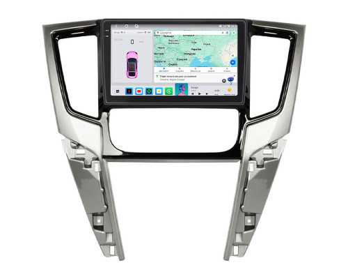 Штатная магнитола Lesko для Mitsubishi L200 V Рестайлинг ver. 2 2019-2023 экран 9" 4/64 QLED CarPlay 4G Wi-Fi GPS 360 Prime