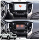 Штатная магнитола Lesko для Mitsubishi L200 V Рестайлинг ver. 2 2019-2023 экран 9" 4/64 QLED CarPlay 4G Wi-Fi GPS 360 Prime