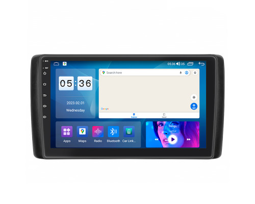 Штатная магнитола Lesko для Nissan Leaf I (ZE0/AZE0) 2010-2017 экран 9" 4/64Gb CarPlay 4G Wi-Fi GPS Prime