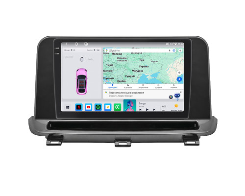Штатная магнитола Lesko для Nissan X-Trail IV 2022-2025 экран 10" 4/64 QLED CarPlay 4G Wi-Fi GPS 360 Prime