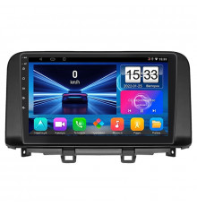 Штатная магнитола Lesko для Hyundai Kona I Рестайлинг 2020-2021 экран 10" 2/32Gb Wi-Fi GPS Base