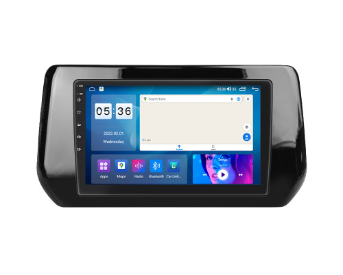 Штатная магнитола Lesko для Suzuki Swift VII 2023-2026 экран 9" 4/64Gb CarPlay 4G Wi-Fi GPS Prime
