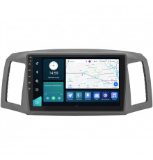 Штатная магнитола Lesko для Jeep Grand Cherokee  2005-2007 экран 10" 4/32Gb 4G Wi-Fi GPS Top