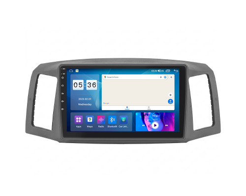 Штатная магнитола Lesko для Jeep Grand Cherokee  2005-2007 экран 10" 2/32Gb CarPlay 4G Wi-Fi GPS Prime