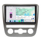 Штатная магнитола Lesko для Volkswagen Scirocco III Auto A/C 2008-2014 экран 9" 4/64 QLED CarPlay 4G Wi-Fi GPS 360 Prime