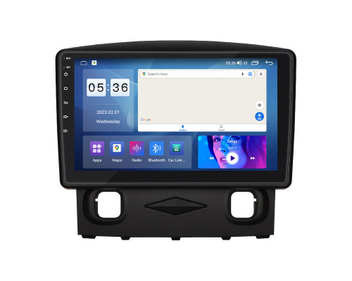 Штатная магнитола Lesko для Ford Escape II 2007-2012 экран 9" 2/32Gb CarPlay 4G Wi-Fi GPS Prime